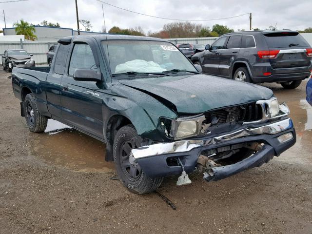 5TEVL52N82Z081268 - 2002 TOYOTA TACOMA XTR GREEN photo 1