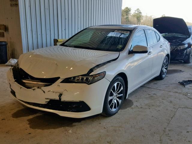 19UUB1F32FA008110 - 2015 ACURA TLX WHITE photo 2