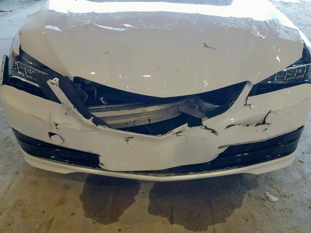 19UUB1F32FA008110 - 2015 ACURA TLX WHITE photo 9