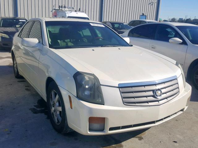 1G6DP567X50178054 - 2005 CADILLAC CTS HI FEA WHITE photo 1