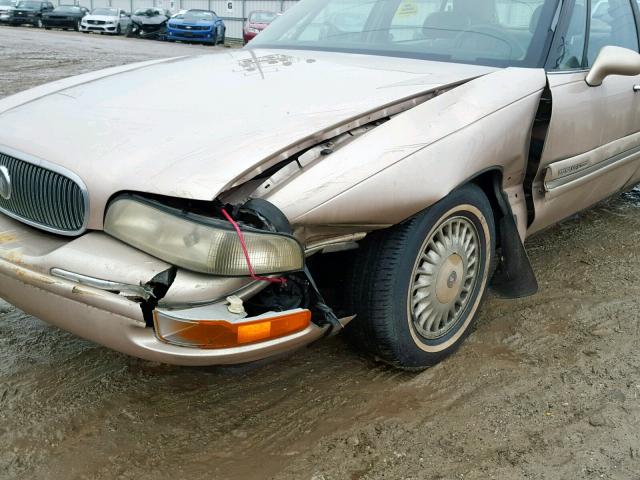 1G4HR52K1XH476754 - 1999 BUICK LESABRE LI GOLD photo 9