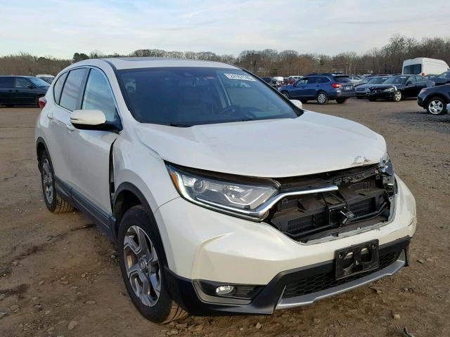 2HKRW2H81HH666472 - 2017 HONDA CR-V EXL WHITE photo 1