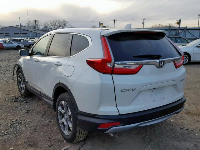 2HKRW2H81HH666472 - 2017 HONDA CR-V EXL WHITE photo 3