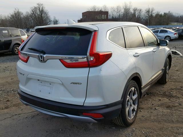 2HKRW2H81HH666472 - 2017 HONDA CR-V EXL WHITE photo 4