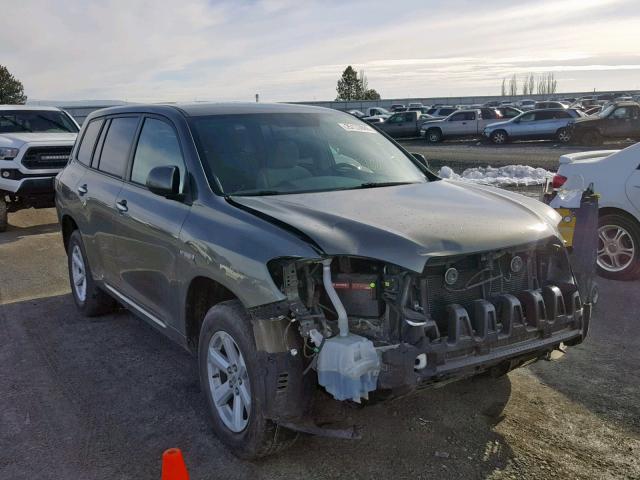 JTEEW41A182011751 - 2008 TOYOTA HIGHLANDER GREEN photo 1