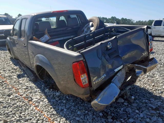 1N6AD09UX7C421616 - 2007 NISSAN FRONTIER C GRAY photo 3