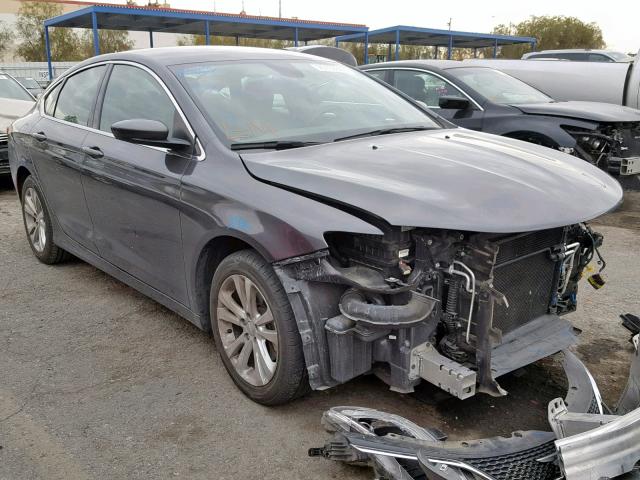 1C3CCCAB0FN747247 - 2015 CHRYSLER 200 LIMITE 灰色 照片 1