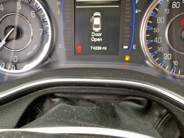 1C3CCCAB0FN747247 - 2015 CHRYSLER 200 LIMITE 灰色 照片 8