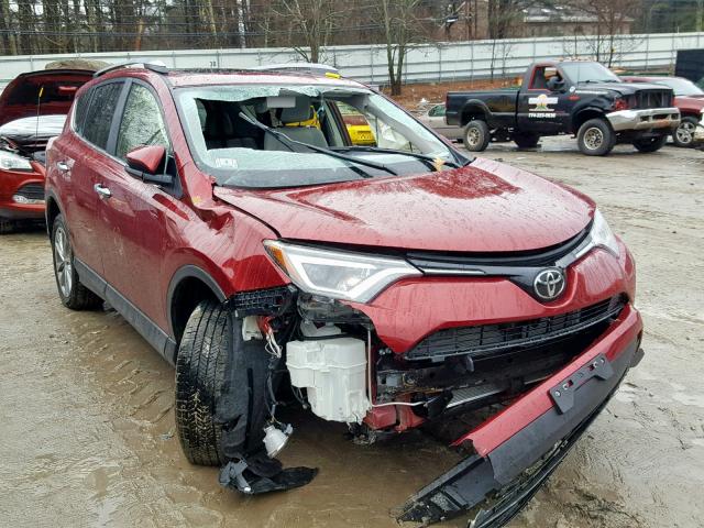 JTMDFREV7JD236759 - 2018 TOYOTA RAV4 LIMIT RED photo 1