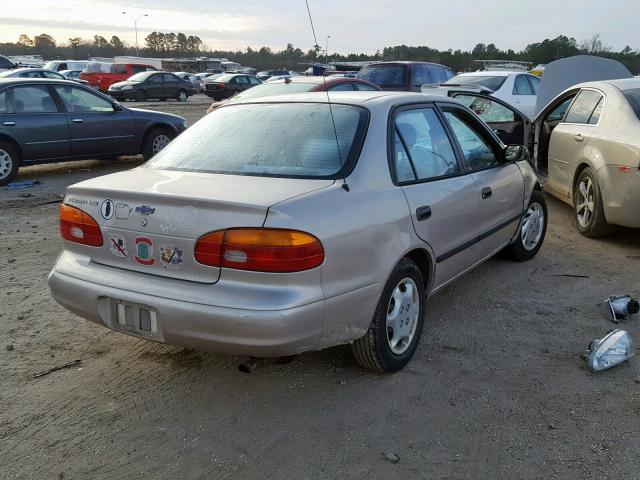 1Y1SK52802Z421424 - 2002 CHEVROLET GEO PRIZM BEIGE photo 4