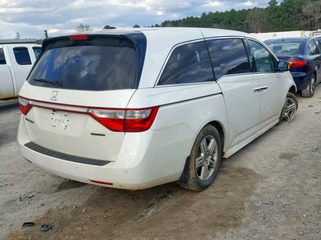 5FNRL5H97DB091130 - 2013 HONDA ODYSSEY TO WHITE photo 4