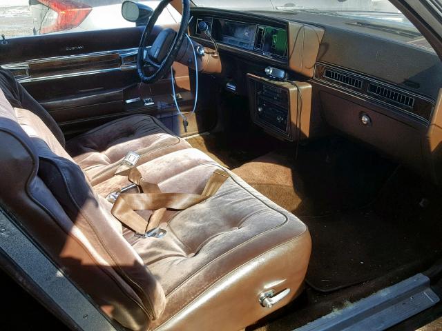 2G3AM47H2E2337724 - 1984 OLDSMOBILE CUTLASS SU BROWN photo 5