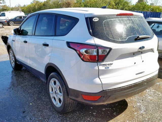 1FMCU0F79HUE15176 - 2017 FORD ESCAPE S WHITE photo 3