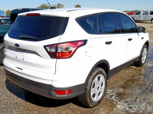 1FMCU0F79HUE15176 - 2017 FORD ESCAPE S WHITE photo 4