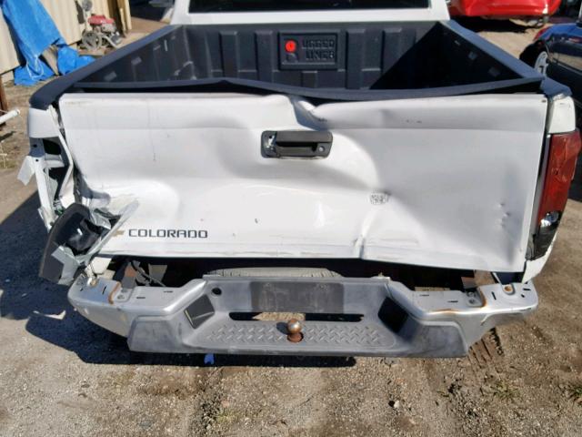 1GCCS148448143425 - 2004 CHEVROLET COLORADO WHITE photo 9