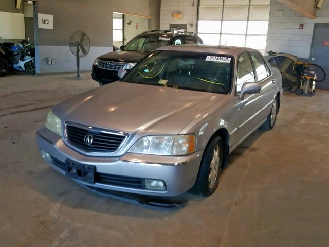 JH4KA96522C004189 - 2002 ACURA 3.5RL SILVER photo 2