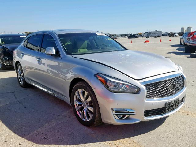 JN1BY1PP5FM600060 - 2015 INFINITI Q70L 3.7 SILVER photo 1