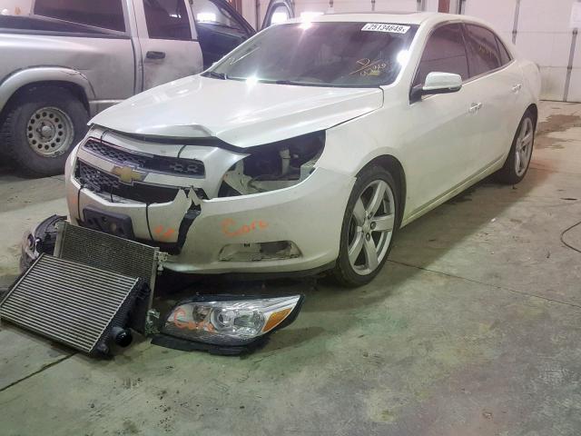 1G11J5SX1DF139736 - 2013 CHEVROLET MALIBU LTZ თეთრი ფოტო 2