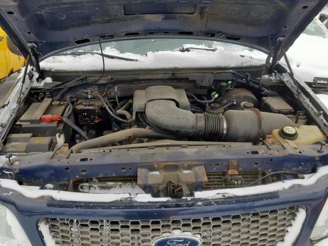 2FTRX18W34CA73296 - 2004 FORD F-150 HERI BLUE photo 7