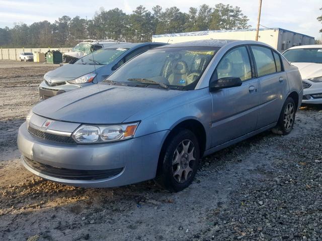 1G8AJ52F13Z114731 - 2003 SATURN ION LEVEL BLUE photo 2