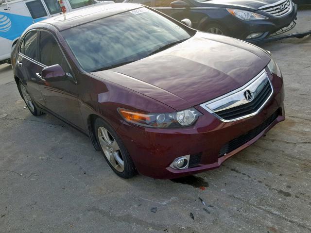 JH4CU2F69CC011640 - 2012 ACURA TSX TECH MAROON photo 1