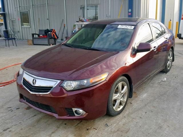 JH4CU2F69CC011640 - 2012 ACURA TSX TECH MAROON photo 2