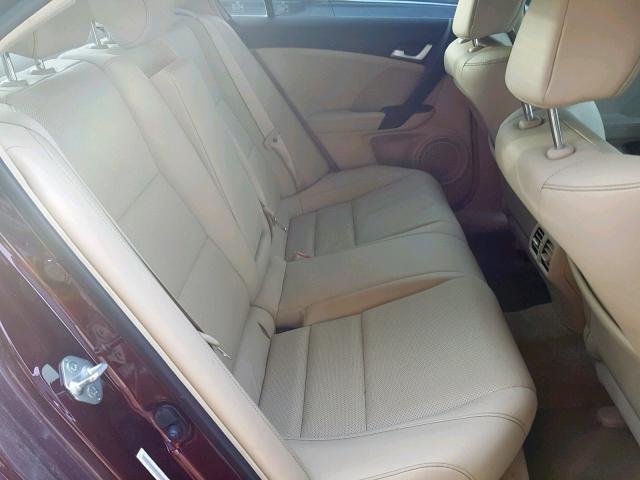 JH4CU2F69CC011640 - 2012 ACURA TSX TECH MAROON photo 6