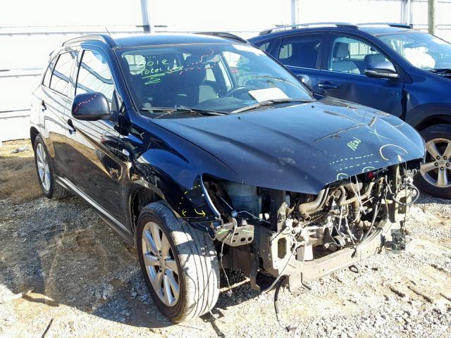 4A4AP4AU0FE009570 - 2015 MITSUBISHI OUTLANDER BLACK photo 1