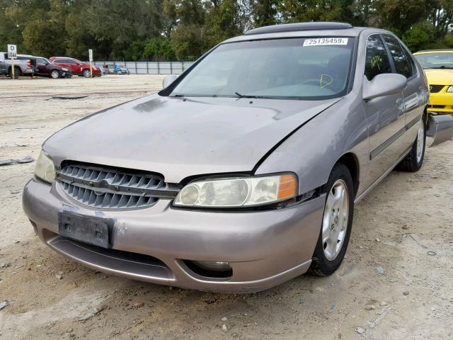 1N4DL01A21C217636 - 2001 NISSAN ALTIMA GXE TAN photo 2