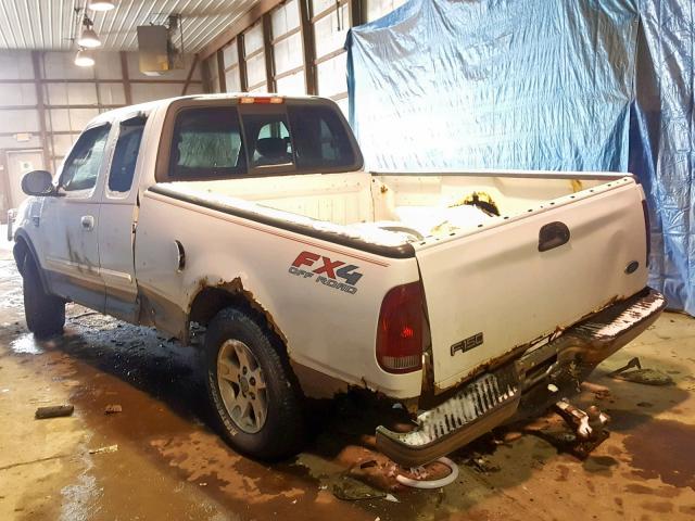 1FTRX18LX2NA57836 - 2002 FORD F150 WHITE photo 3