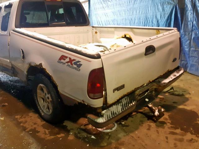 1FTRX18LX2NA57836 - 2002 FORD F150 WHITE photo 9