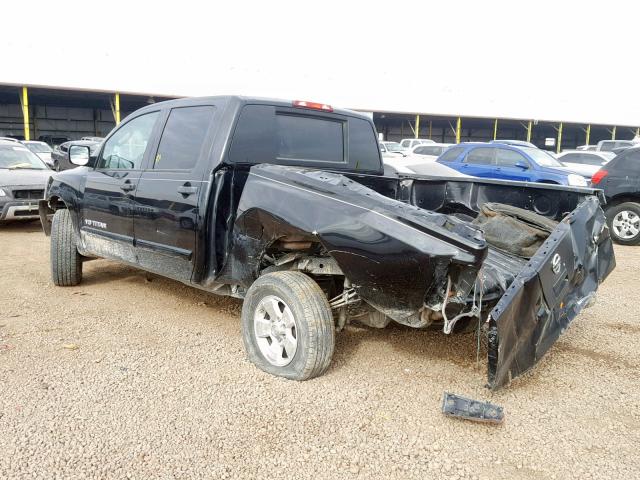 1N6AA0EK0BN305321 - 2011 NISSAN TITAN S BLACK photo 3