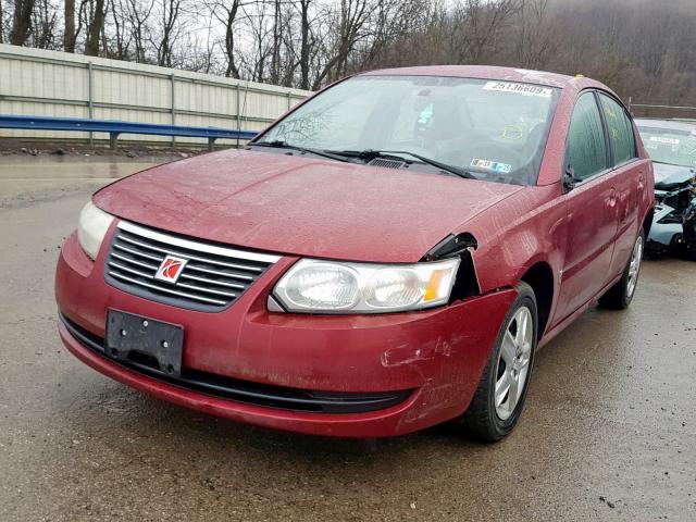 1G8AJ58F76Z164271 - 2006 SATURN ION LEVEL BURGUNDY photo 2