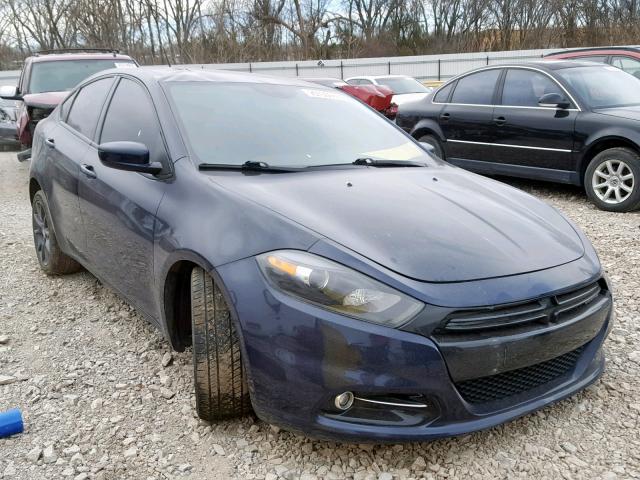 1C3CDFBB2ED831894 - 2014 DODGE DART SXT BLUE photo 1