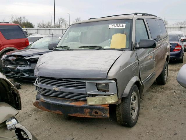 1GNEL19X65B125588 - 2005 CHEVROLET ASTRO TAN photo 2