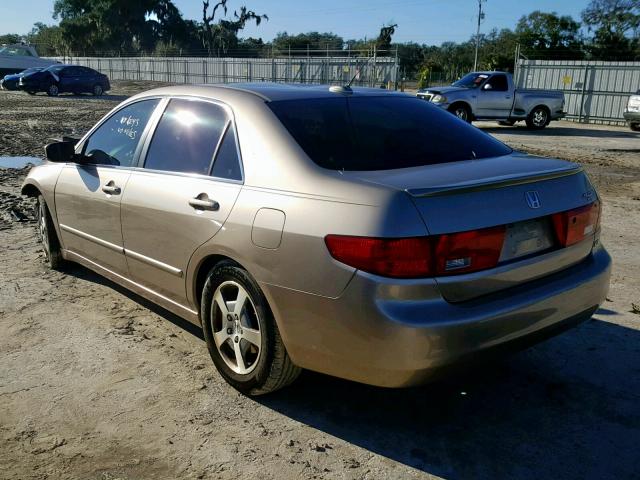 JHMCN36445C008682 - 2005 HONDA ACCORD HYB GOLD photo 3