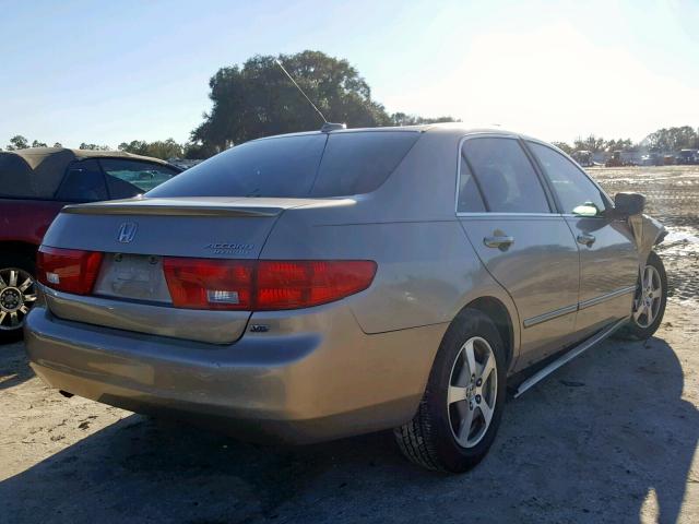 JHMCN36445C008682 - 2005 HONDA ACCORD HYB GOLD photo 4