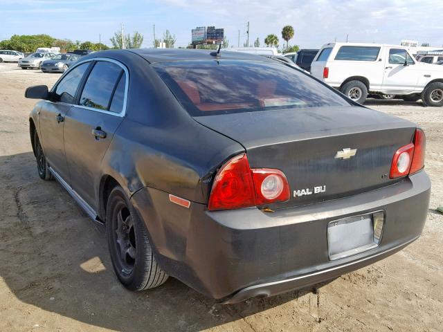 1G1ZG57B68F170176 - 2008 CHEVROLET MALIBU LS 黑色 照片 3