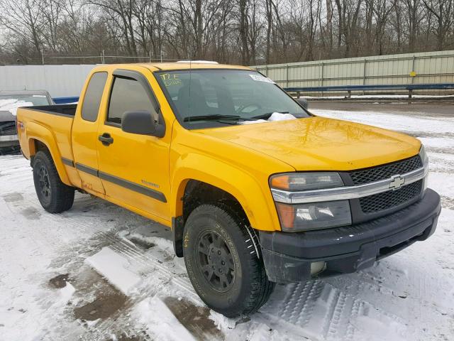 1GCDT196948134132 - 2004 CHEVROLET COLORADO YELLOW photo 1