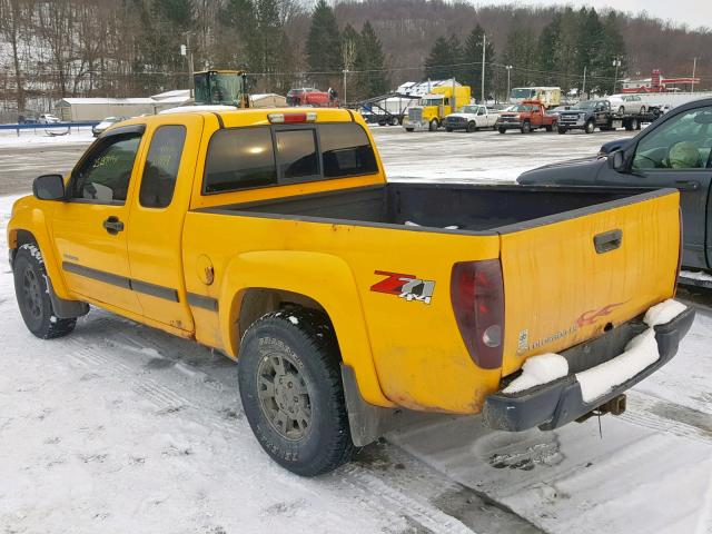 1GCDT196948134132 - 2004 CHEVROLET COLORADO YELLOW photo 3