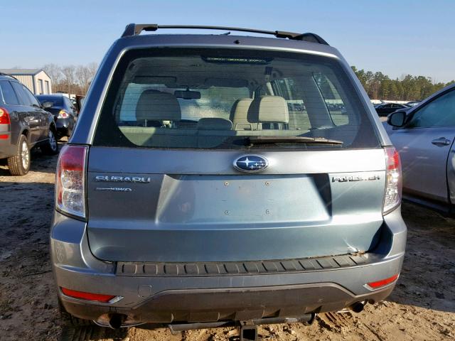 JF2SH6BC3AH784531 - 2010 SUBARU FORESTER X Синьо-зелений фото 7
