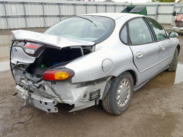 1FALP52U3VG306510 - 1997 FORD TAURUS GL SILVER photo 4