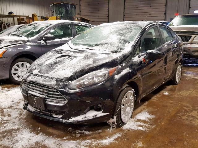 3FADP4AJ4HM146167 - 2017 FORD FIESTA S BLACK photo 2