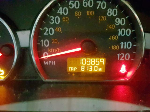 1G8AJ52F75Z117913 - 2005 SATURN ION LEVEL MAROON photo 8