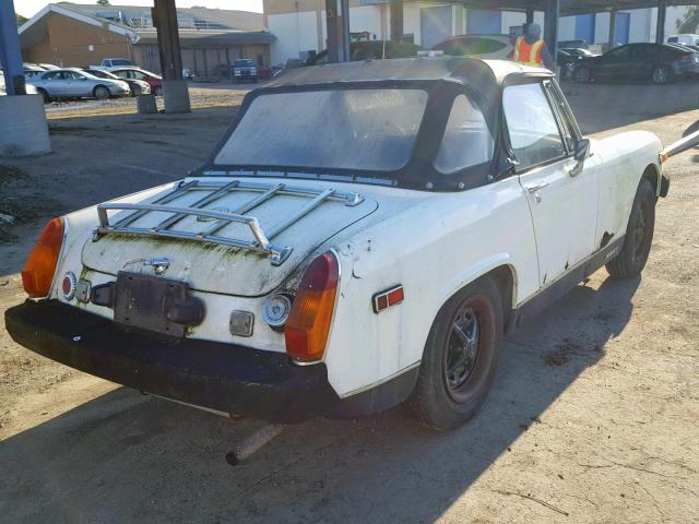 GAN6UL222738G - 1979 MG MIDGET WHITE photo 4