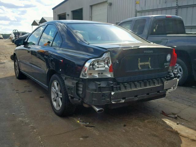 YV1RS58DX12084690 - 2001 VOLVO S60 2.4T BLACK photo 3