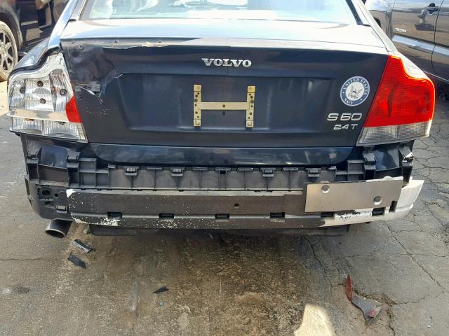 YV1RS58DX12084690 - 2001 VOLVO S60 2.4T BLACK photo 9