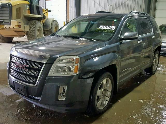 2CTFLHEY0A6381666 - 2010 GMC TERRAIN SL BLUE photo 2