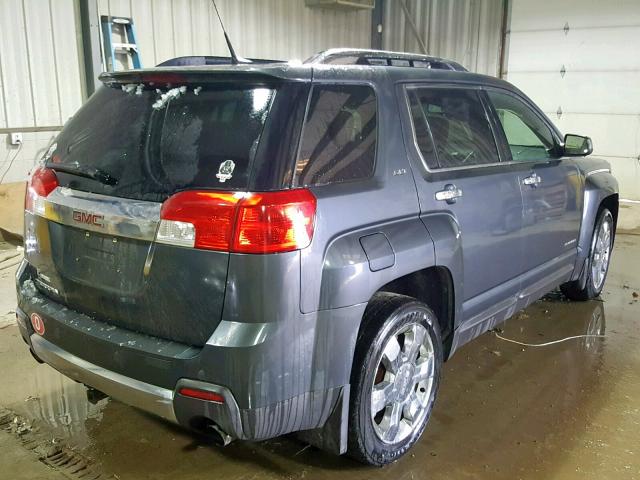 2CTFLHEY0A6381666 - 2010 GMC TERRAIN SL BLUE photo 4