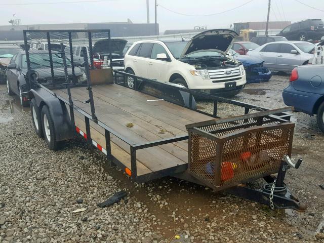 TRLR012587419 - 2017 UTILITY TRAILER BLACK photo 1